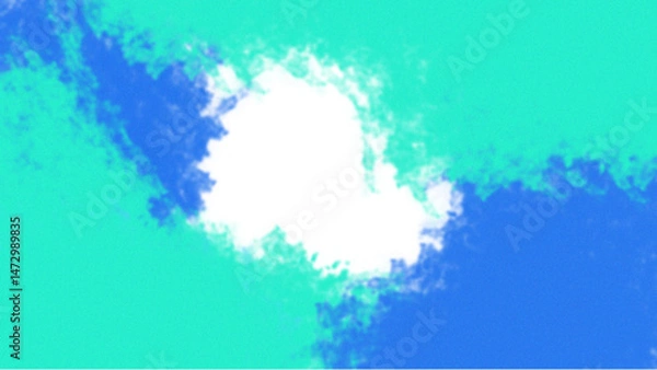 Fototapeta Paint an abstract background texture using bright colors with a contrasting color palette.