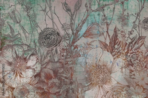 Obraz Rustic flowers