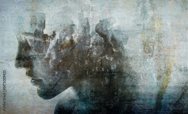 Obraz Blue reflections