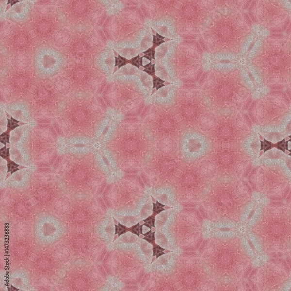 Fototapeta Embroidery and batik design concept. Antique art for clothing print, sublimation block etc. New trendy wallpaper, cover photo, interior decoration idea. Abstract pattern for the carpet background	
