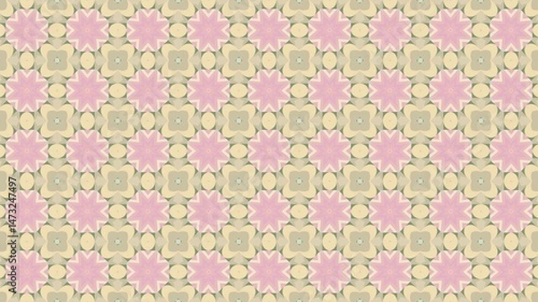 Fototapeta fabric motif. seamless pattern. wallpaper. background. HD