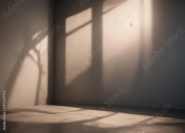 Fototapeta Shadow and light overlays; add depth and dimension,  aesthetic,  digital resource