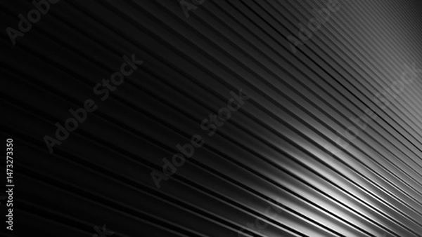 Obraz black metal background