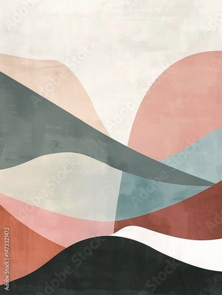 Obraz Geometric Art Abstract Background Wallpaper