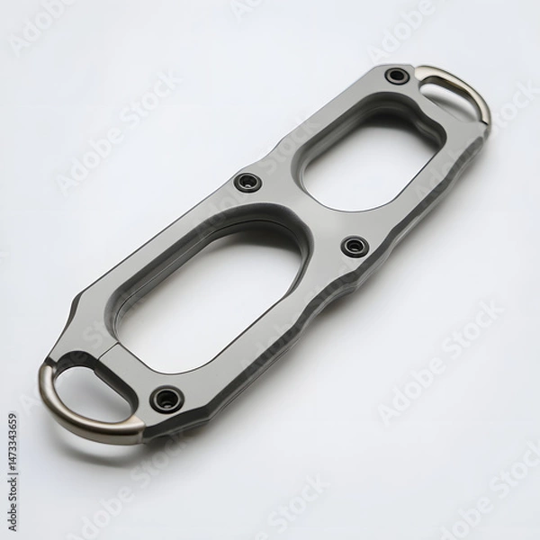Fototapeta Grey Metal EDC Tool Holder.