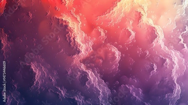 Fototapeta Abstract background with Futuristic Neon Colors and Light Effects