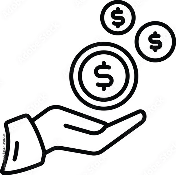 Fototapeta payment icon