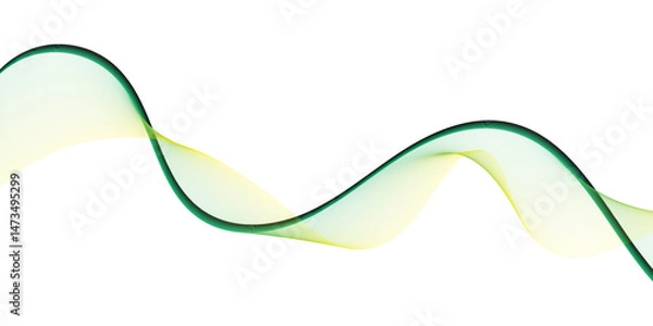 Fototapeta Abstract green background design. Template Vector gradient green colors. Background with Wave, lines abstract design abstract green background with waves 