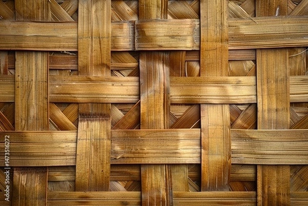 Obraz woven bamboo background