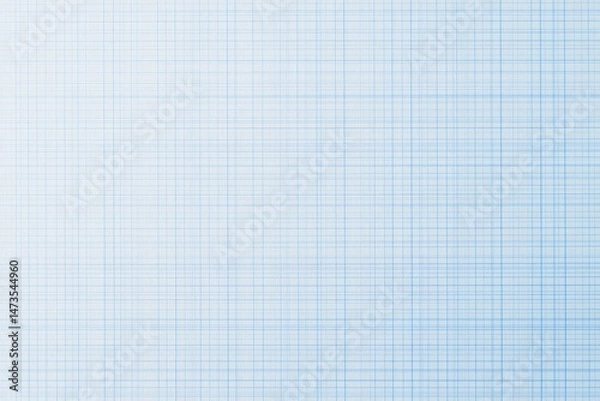 Obraz Light blue gridded paper background