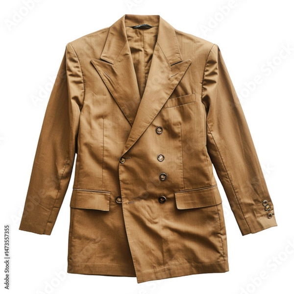 Obraz Elegant jacket and pants display isolated fashion photography