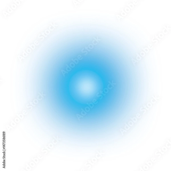 Fototapeta artificial soft light effect isolated on transparent background