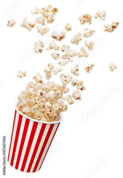 Obraz popcorn splashing