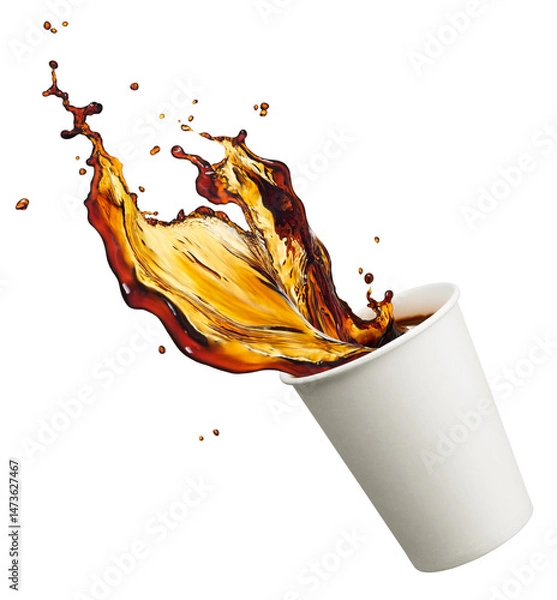 Obraz coffee splash