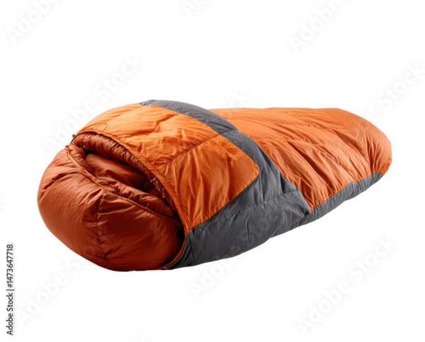 Obraz Comfortable sleeping bag for outdoor adventures and camping trips
