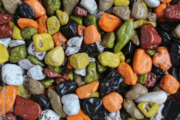 Obraz Turkish rocks chocolate, full as background