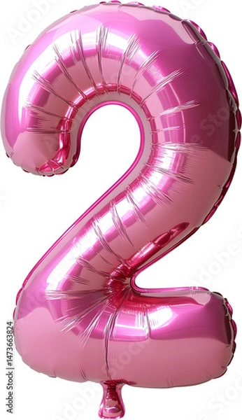 Fototapeta number ballon