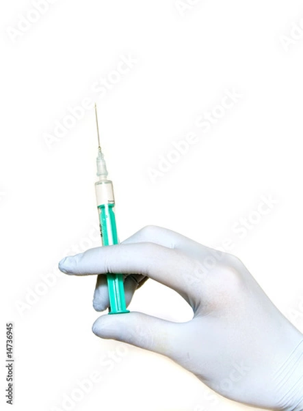 Obraz Syringe in hand