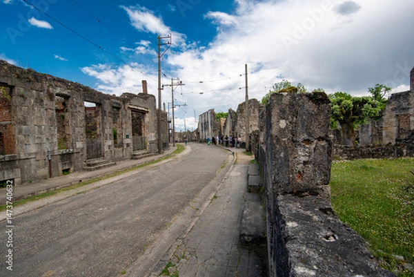 Obraz rues du village