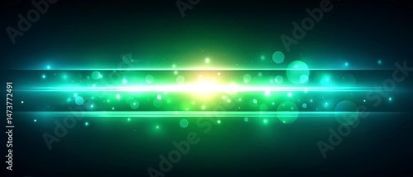 Obraz Vibrant abstract light streaks create a modern artistic backdrop.