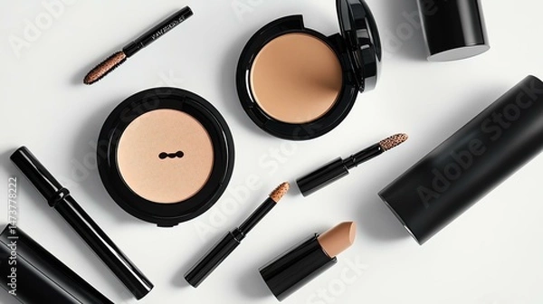 Fototapeta This photo showcases the latest collection from MAC Cosmetics. It highlights their new product line.