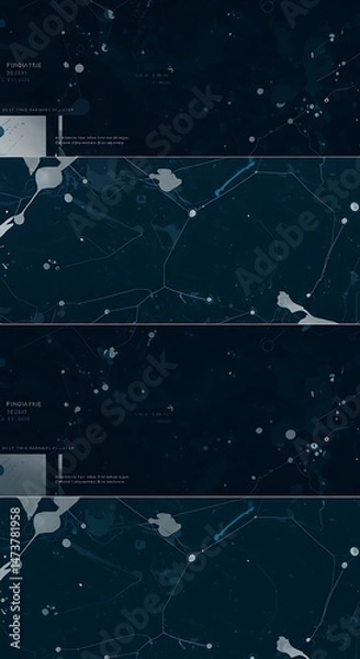 Fototapeta Digital Nebulae