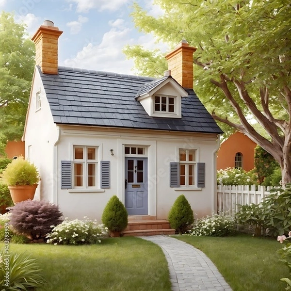 Obraz Beautiful Small Cottage
