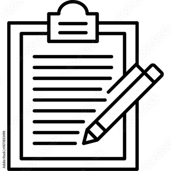 Obraz Grant Writing Icon