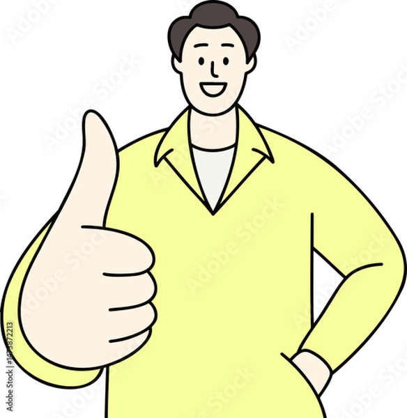 Fototapeta 칭찬 남