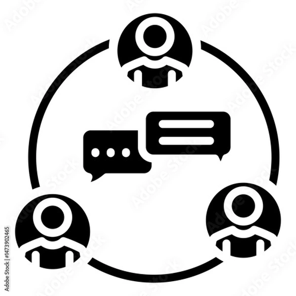 Obraz Communication Icon