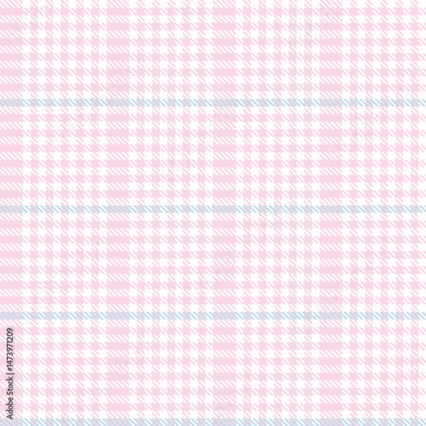 Fototapeta Pastels Asymmetric Plaid textured Seamless Pattern Design