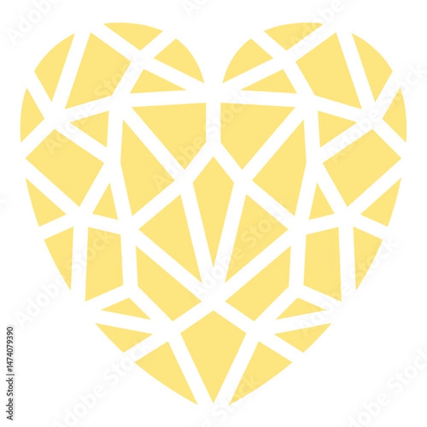 Fototapeta abstract geometric shape