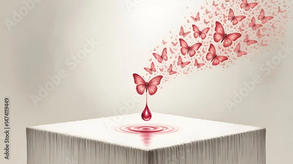 Obraz red wine glass