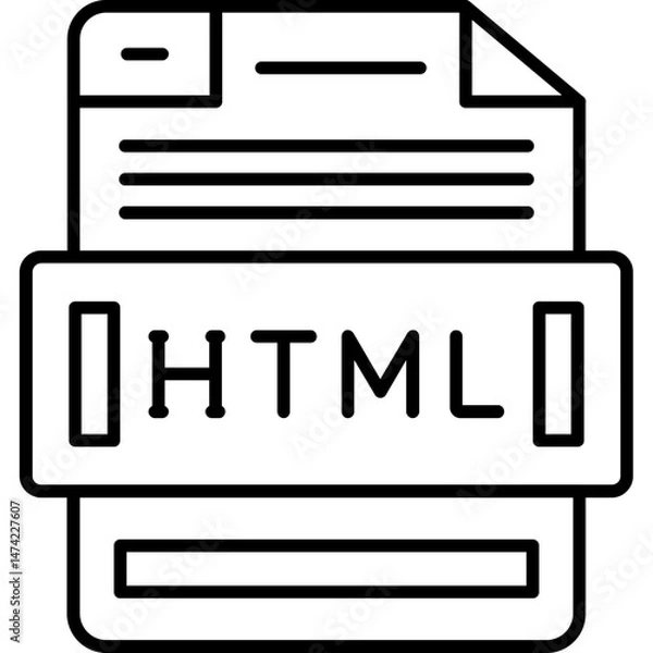 Obraz Html Icon