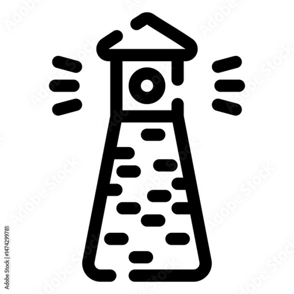 Fototapeta lighthouse icon