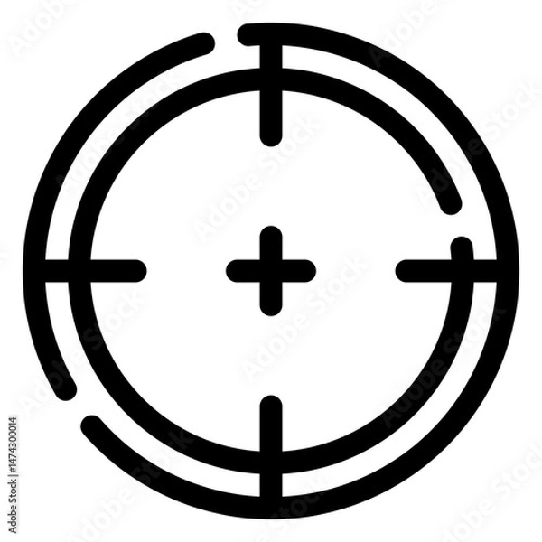 Fototapeta target icon