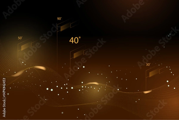 Obraz Creative  New Best Big Data Concept Abstract Background Design 2025, Network Background,Big data design,Network Background,