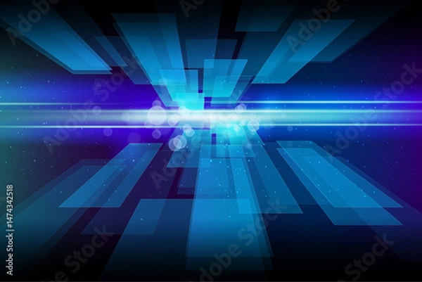 Fototapeta Creative  New Best Abstract  Futuristic Style Background Design 2025 