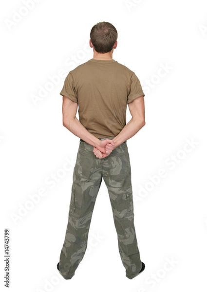 Obraz army soldier guy