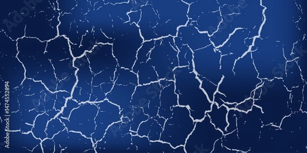 Fototapeta Set of lightnings. Thunder-storm and lightnings. Magic and bright lighting effects. Eps 10