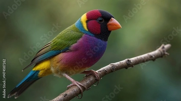 Obraz Gouldian Finch 