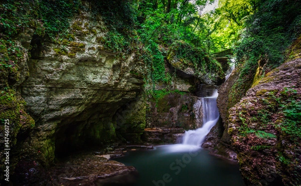 Obraz Une petite chute à Sassenage 
