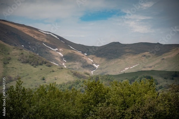 Fototapeta view of the mountains