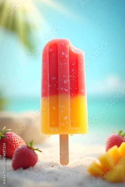 Obraz ice cream on a stick