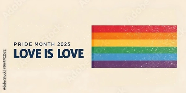 Obraz 2025 pride month banner