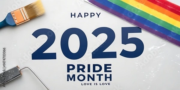 Fototapeta pride month banner