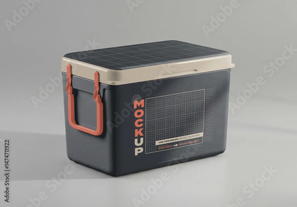 Obraz Portable Cooler Chilly Bin Mockup 02