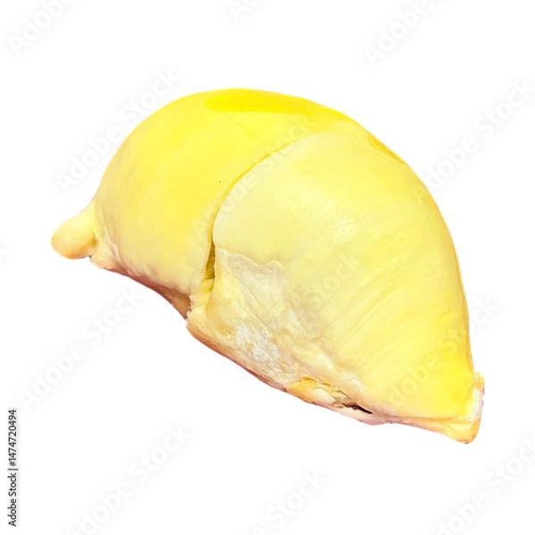 Fototapeta Durian isolate on white background, durian fresh, transparent