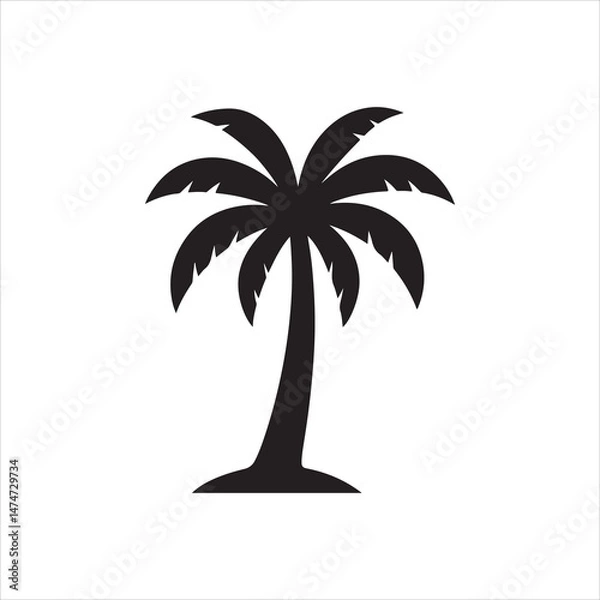 Obraz palm tree icon