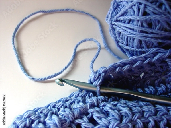 Fototapeta crocheting